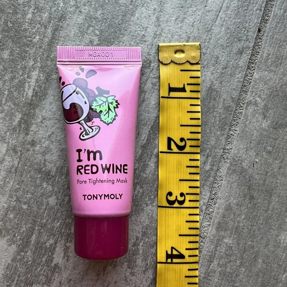 TONYMOLY I'm Red Wine Pore Tightening Mask Travel Size 15ml/0.5 fl oz NEW Sealed